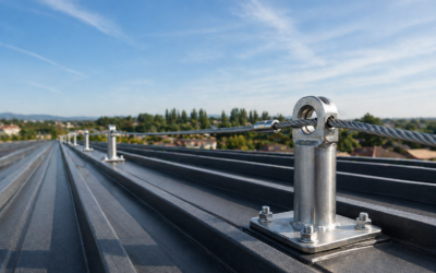 Installazione linee vita: sicurezza sul tetto e normativa per un cantiere a regola d’arte